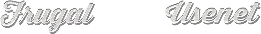 Frugal Usenet
